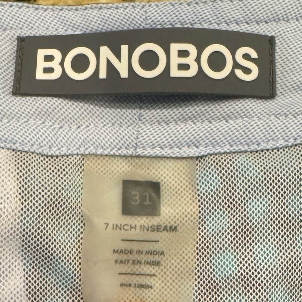 Bonobos Swim Shorts Mens Size 31 Lined Riviera Swim 7" Inseam Beach Surf Casual - Picture 5 of 11